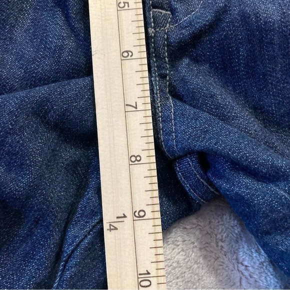 Old Navy Dark Wash The Diva Bootcut Denim Jeans Light Stretch LowMid Rise Size 6 - Picture 9 of 11